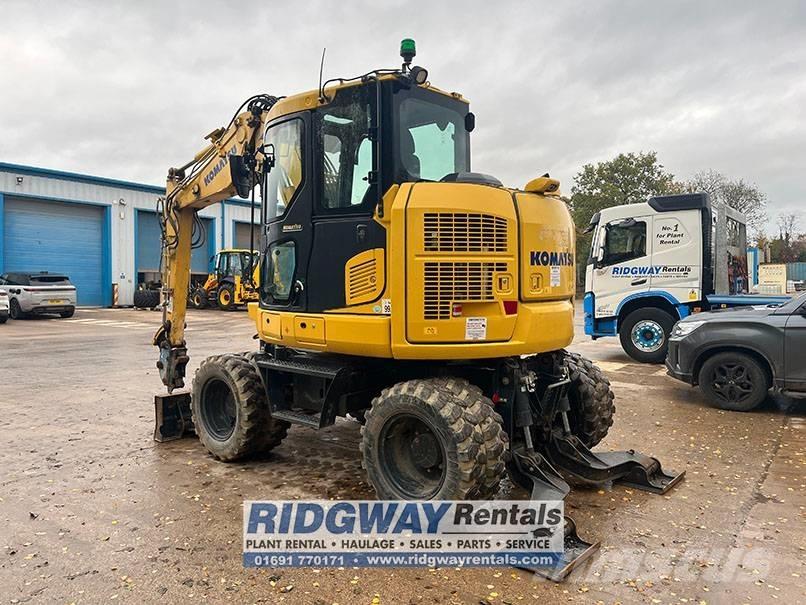 Komatsu PW 98 MR-11 Колісні екскаватори