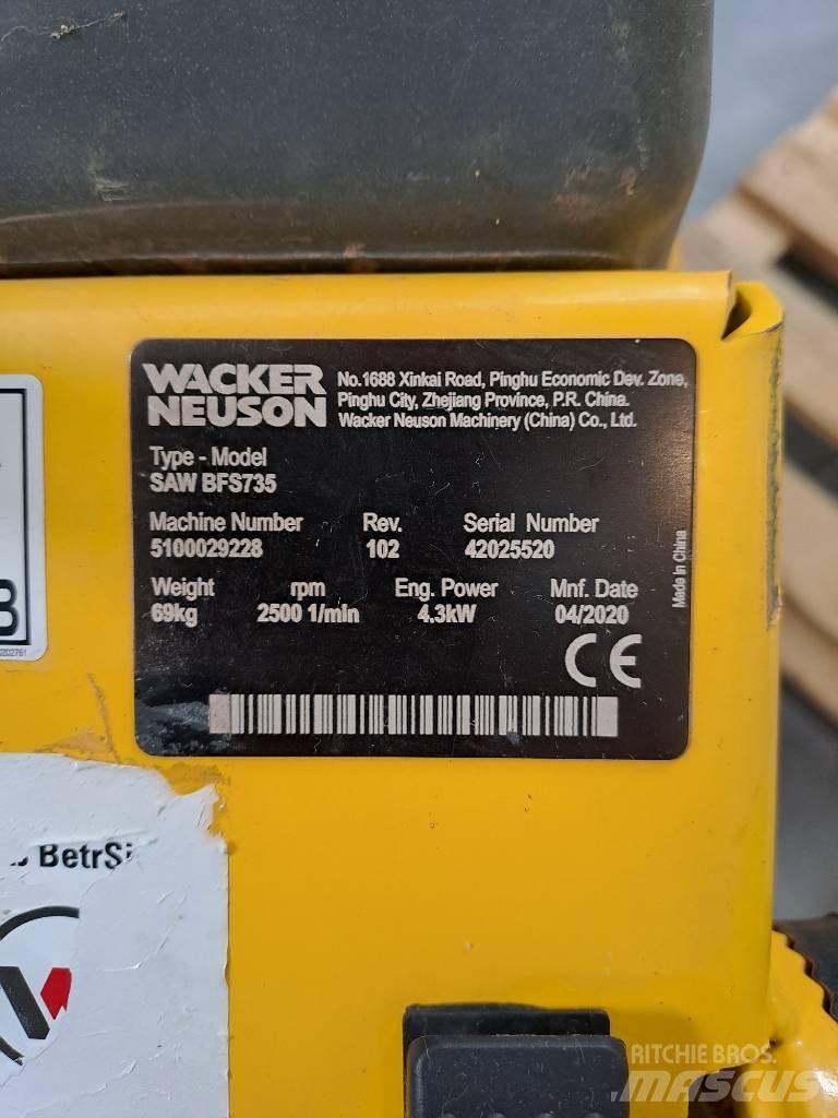 Wacker Neuson BFS735 Бензорізи