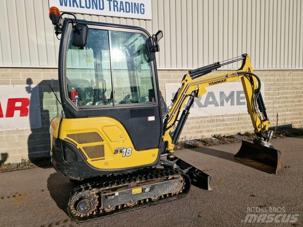 Yanmar SV 18 Міні-екскаватори < 7т