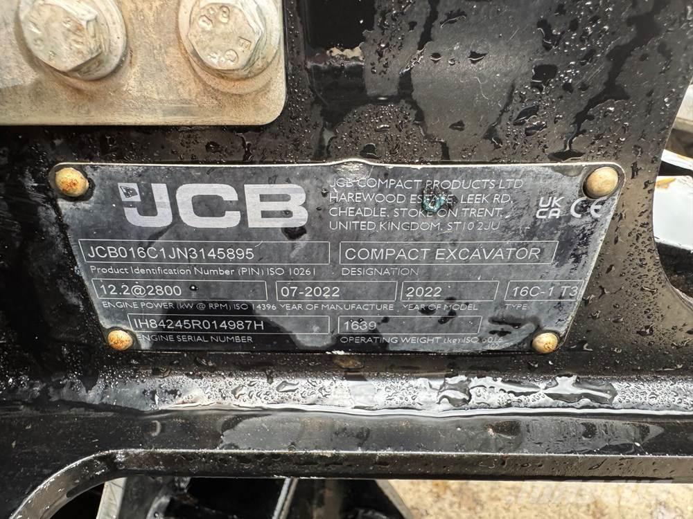 JCB 16C-1 Міні-екскаватори < 7т