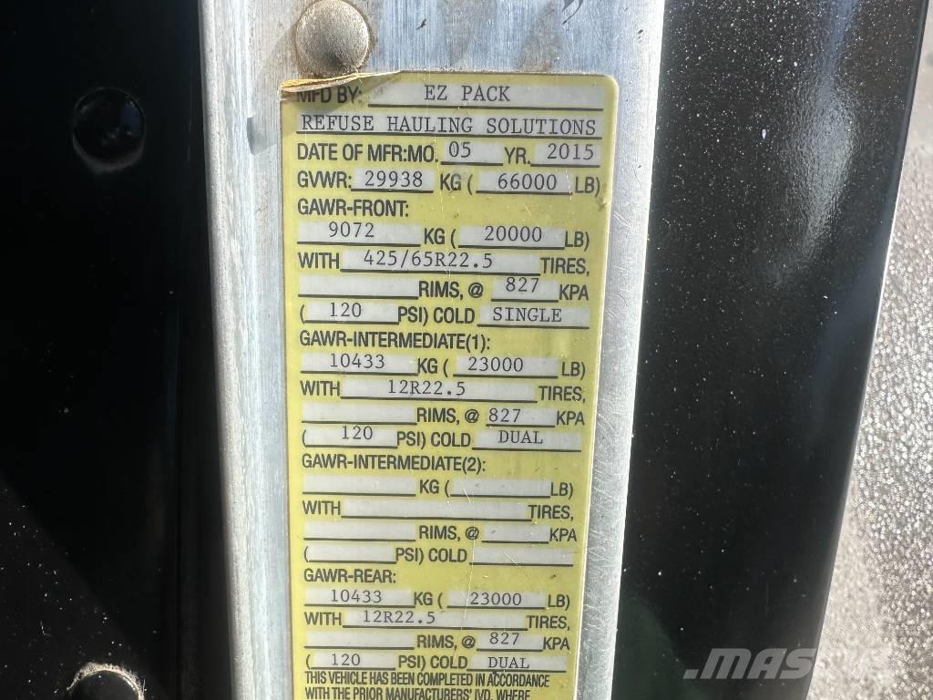 Peterbilt 320 Сміттєвози