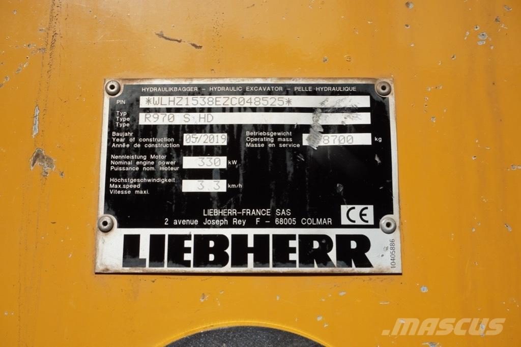 Liebherr R 970 SHD Гусеничні екскаватори