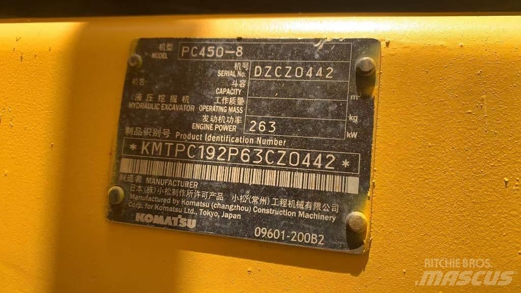 Komatsu PC 450 Гусеничні екскаватори