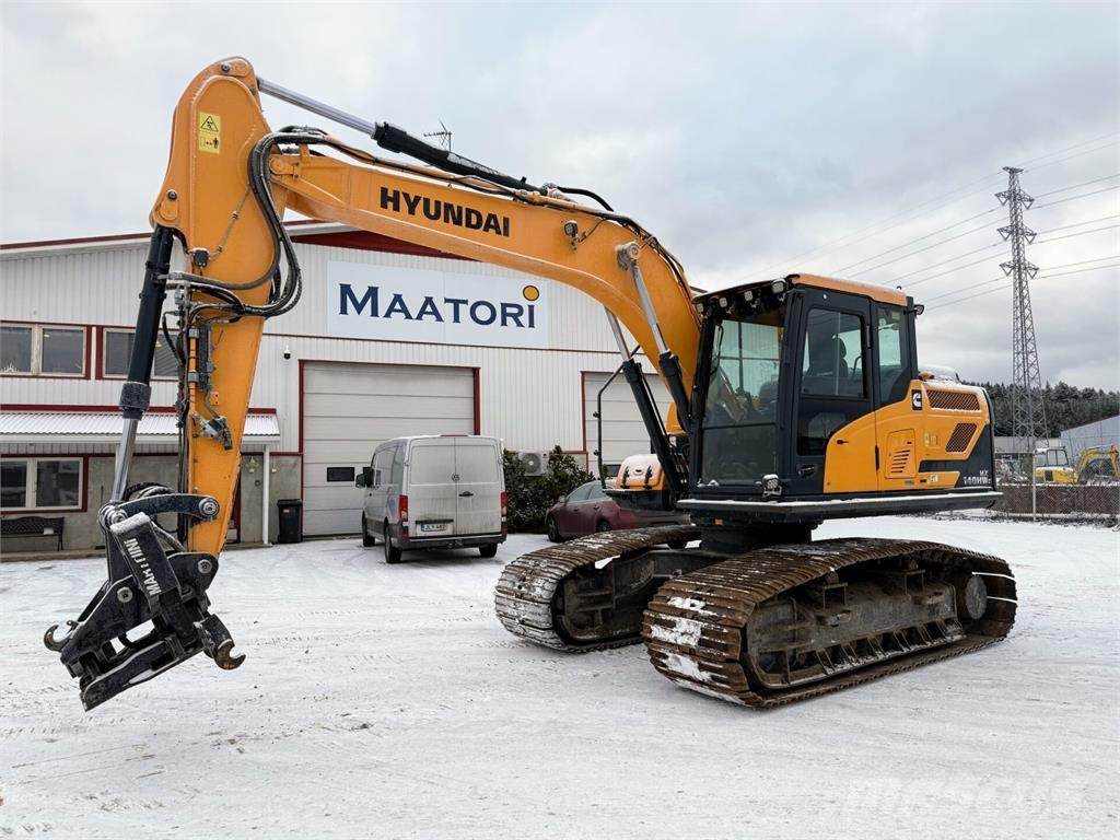 Hyundai HX140 HWC Гусеничні екскаватори