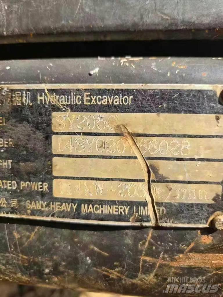 Sany SY 205 C Гусеничні екскаватори