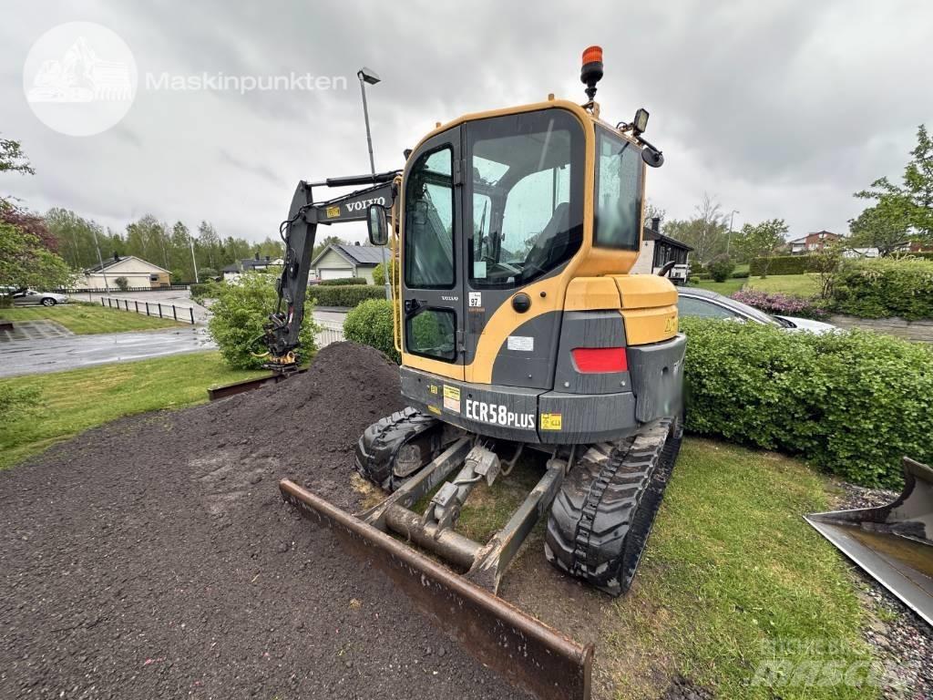 Volvo ECR 58 Міні-екскаватори < 7т