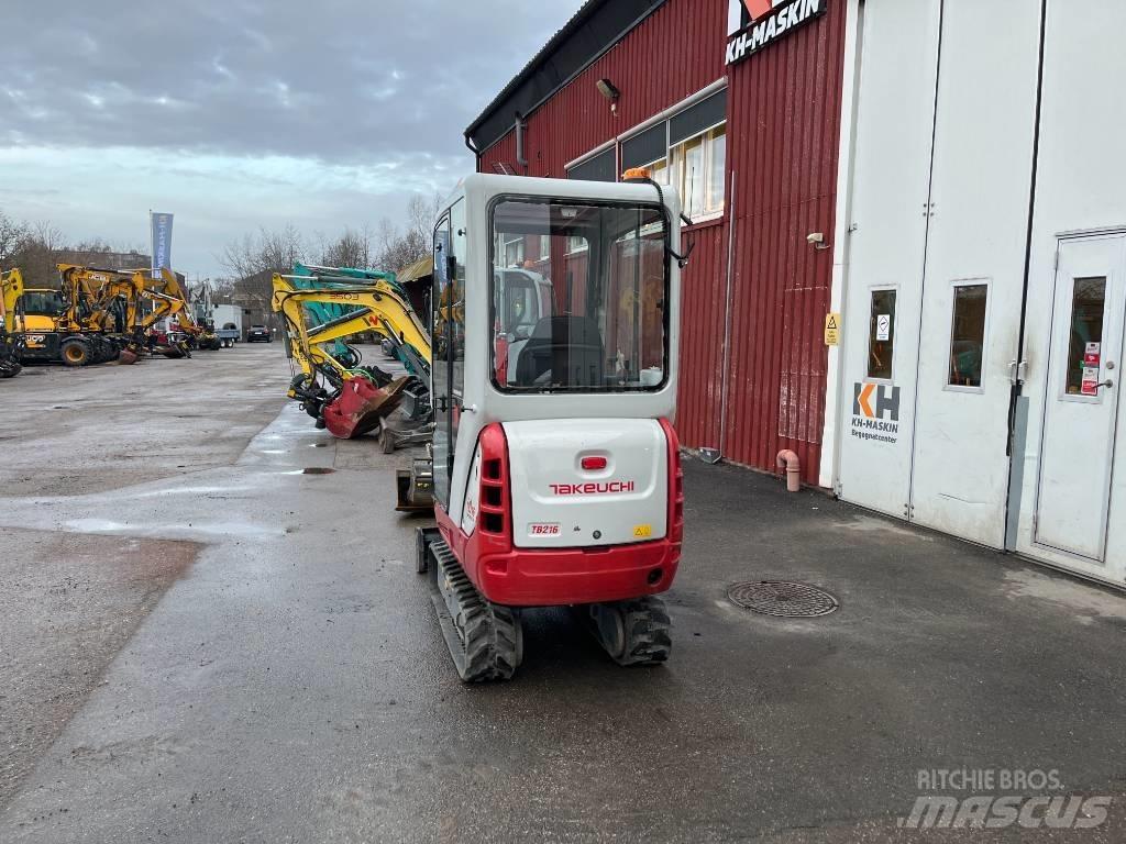 Takeuchi TB 216 Міні-екскаватори < 7т