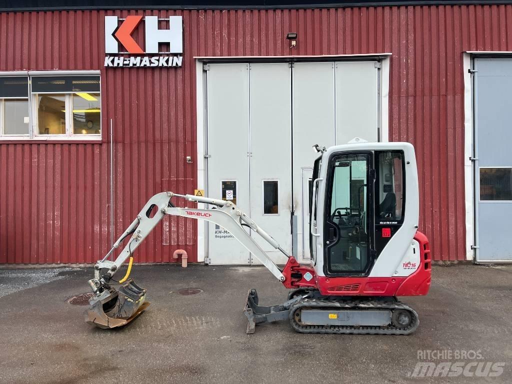 Takeuchi TB 216 Міні-екскаватори < 7т