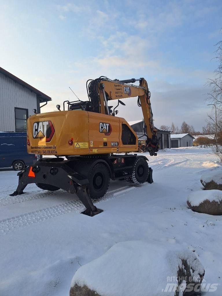 CAT M 318 Колісні екскаватори