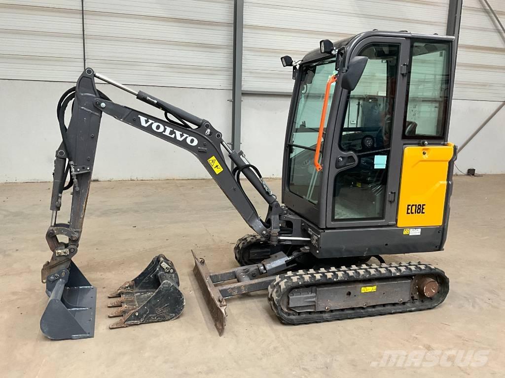Volvo EC 18 E Міні-екскаватори < 7т