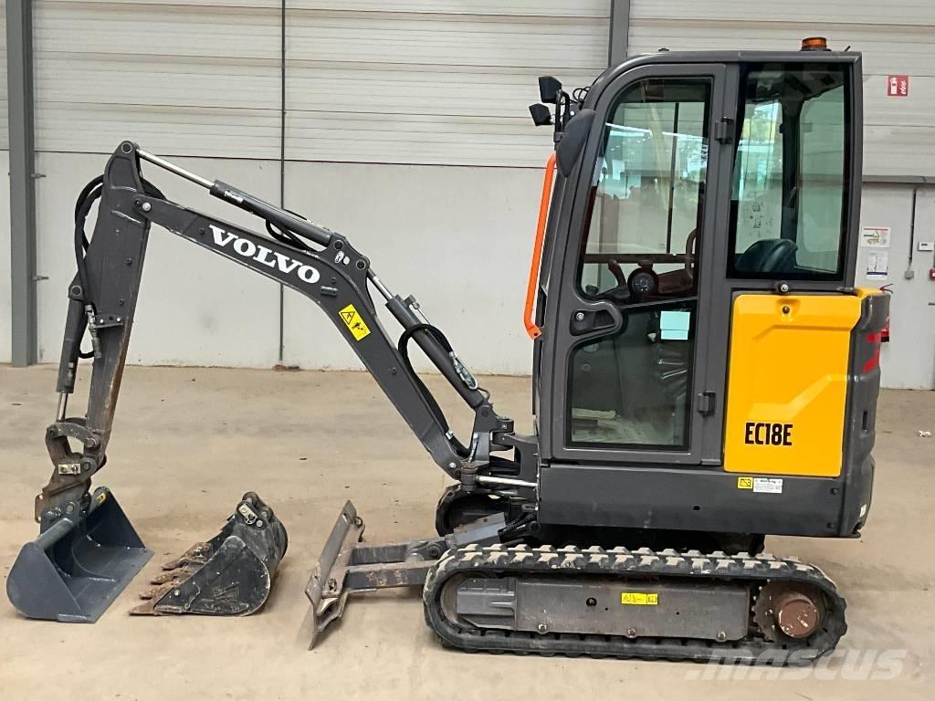 Volvo EC 18 E Міні-екскаватори < 7т