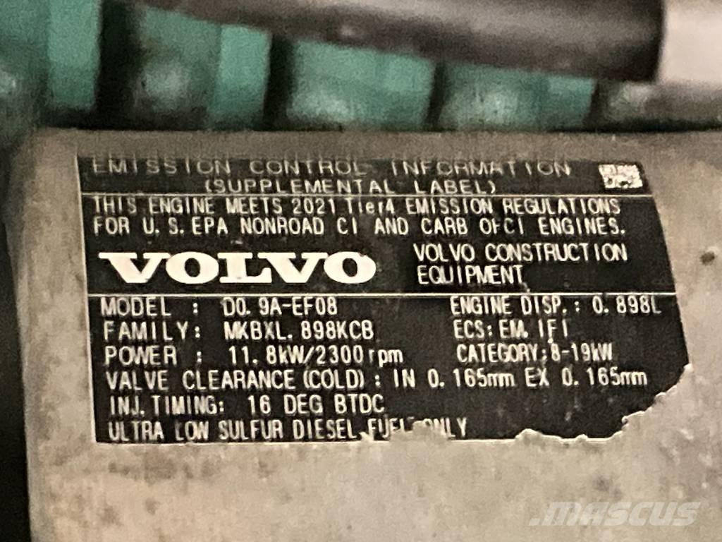 Volvo EC 18 E Міні-екскаватори < 7т