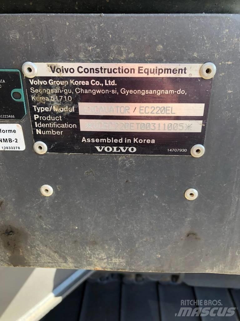 Volvo EC 220 EL Середні екскаватори 7т. - 12т.