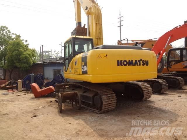Komatsu pc200-7 Гусеничні екскаватори