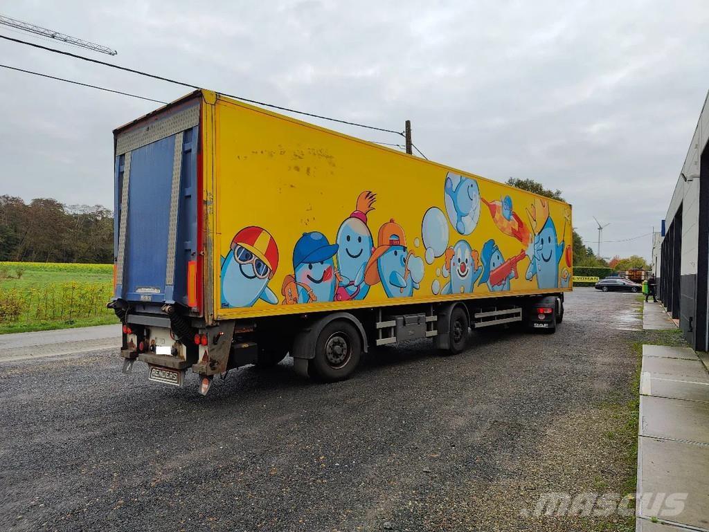 Renders X-Steering Напівпричепи з кузовом-фургоном