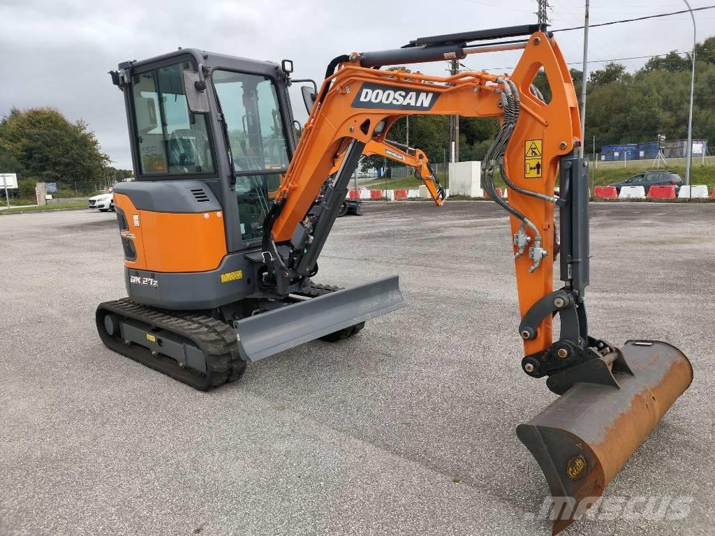 Doosan DX 27 Z Міні-екскаватори < 7т