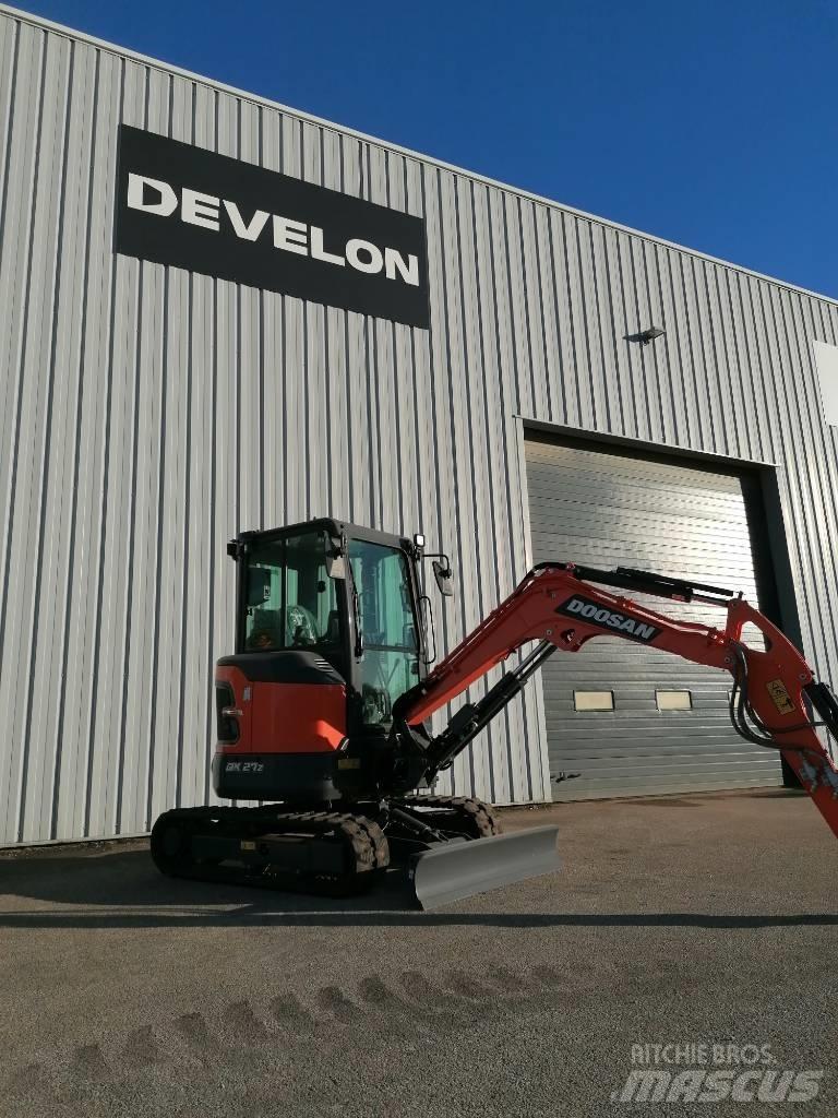 Doosan DX 27 Z Міні-екскаватори < 7т