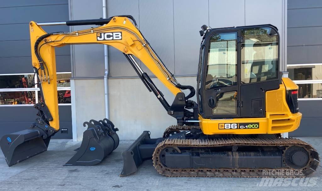 JCB 86C-1 Середні екскаватори 7т. - 12т.