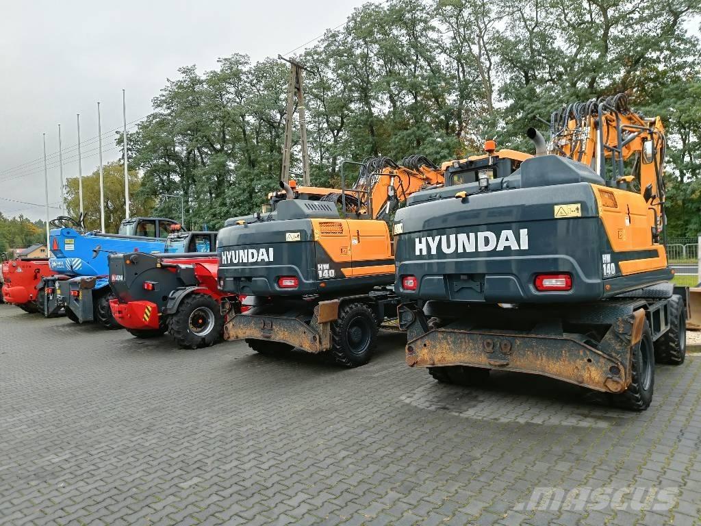 Hyundai HW140 Колісні екскаватори