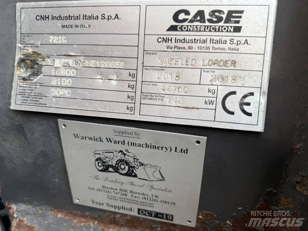 CASE 721 GXR Фронтальні навантажувачі