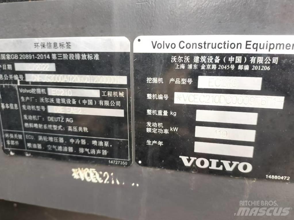 Volvo EC 210 Гусеничні екскаватори