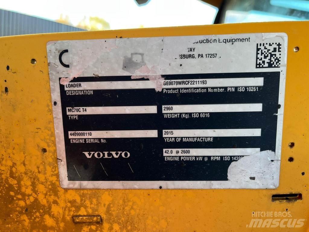 Volvo MC 70 C Фронтальні навантажувачі