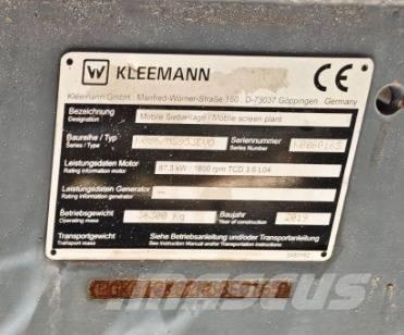 Kleemann MS 953 Evo Мобільні грохоти