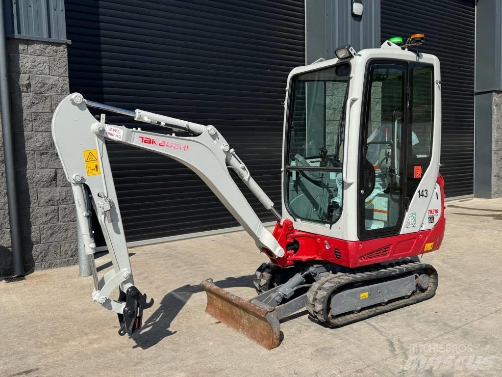 Takeuchi TB 216 Міні-екскаватори < 7т
