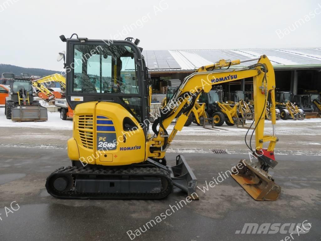 Komatsu PC 26 MR-5 Міні-екскаватори < 7т