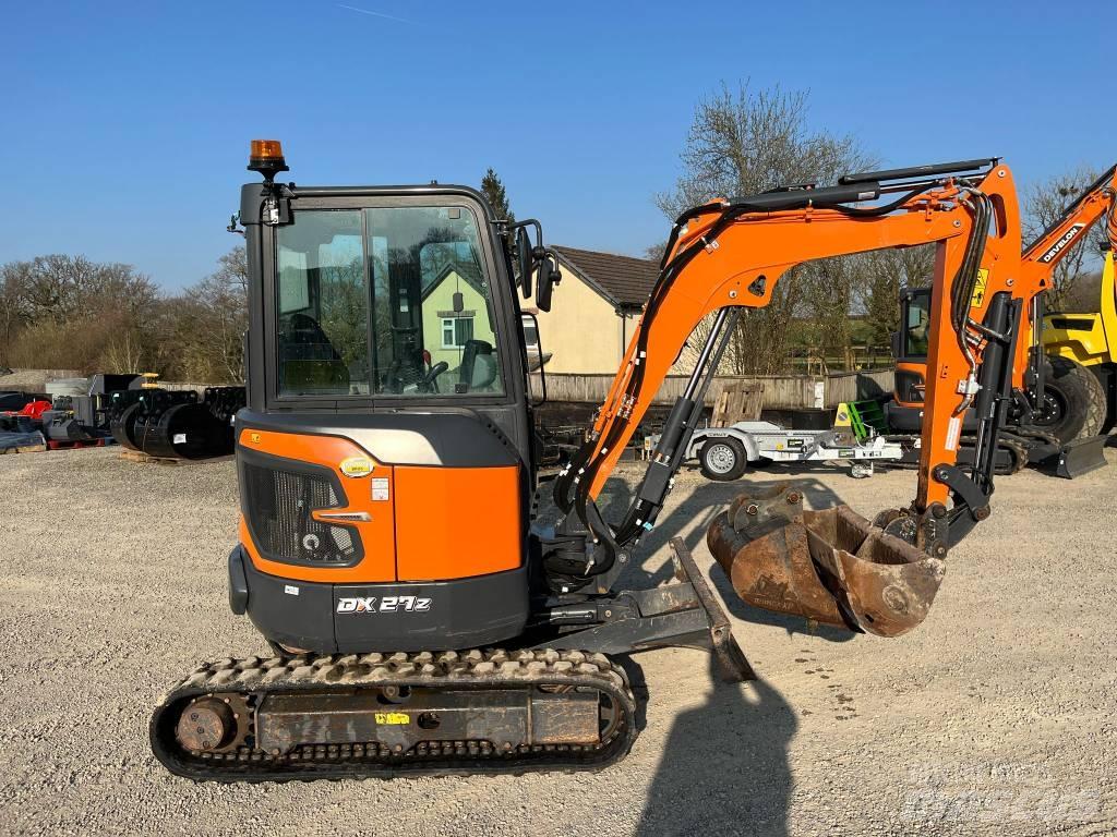 Doosan DX27z-7 Міні-екскаватори < 7т