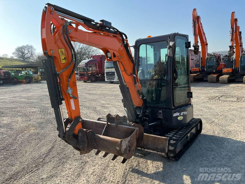 Doosan DX27z-7 Міні-екскаватори < 7т