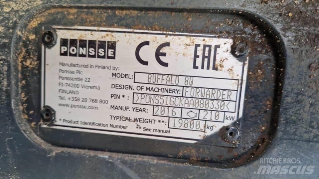 Ponsse Buffalo Лісонавантажувачі