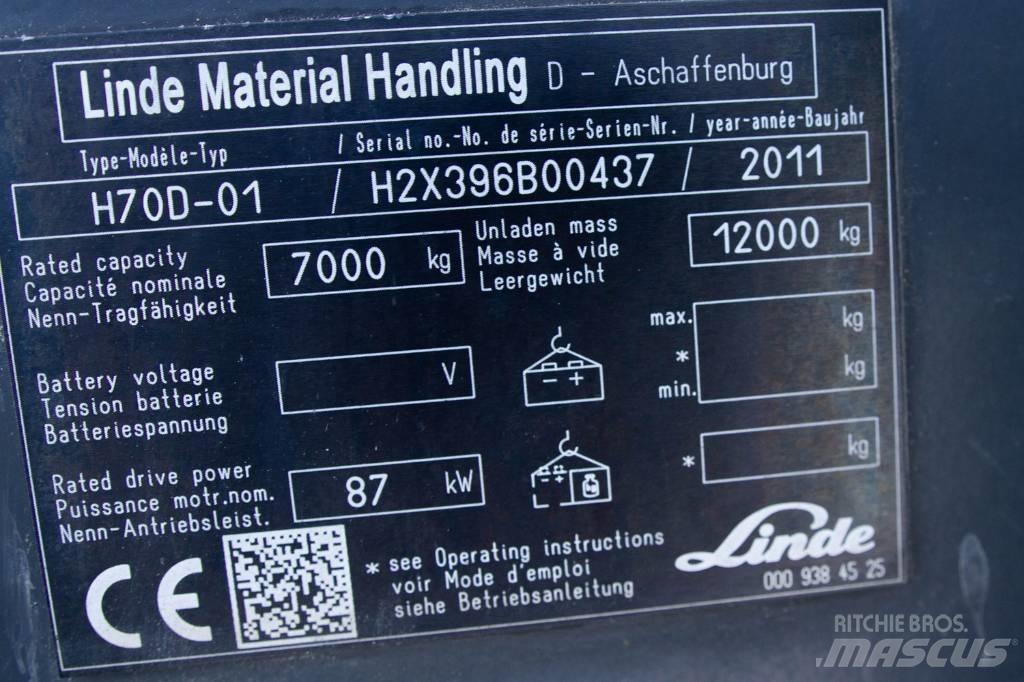 Linde H70D-01 Дизельні навантажувачі