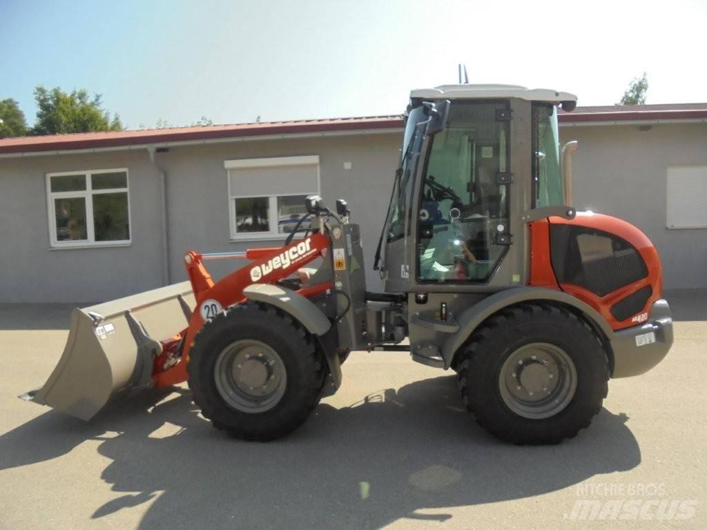 Weycor AR 420 Фронтальні навантажувачі