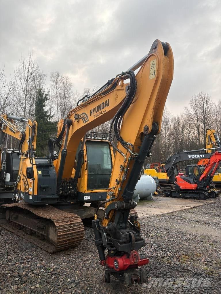 Hyundai HX 145 LCR Гусеничні екскаватори