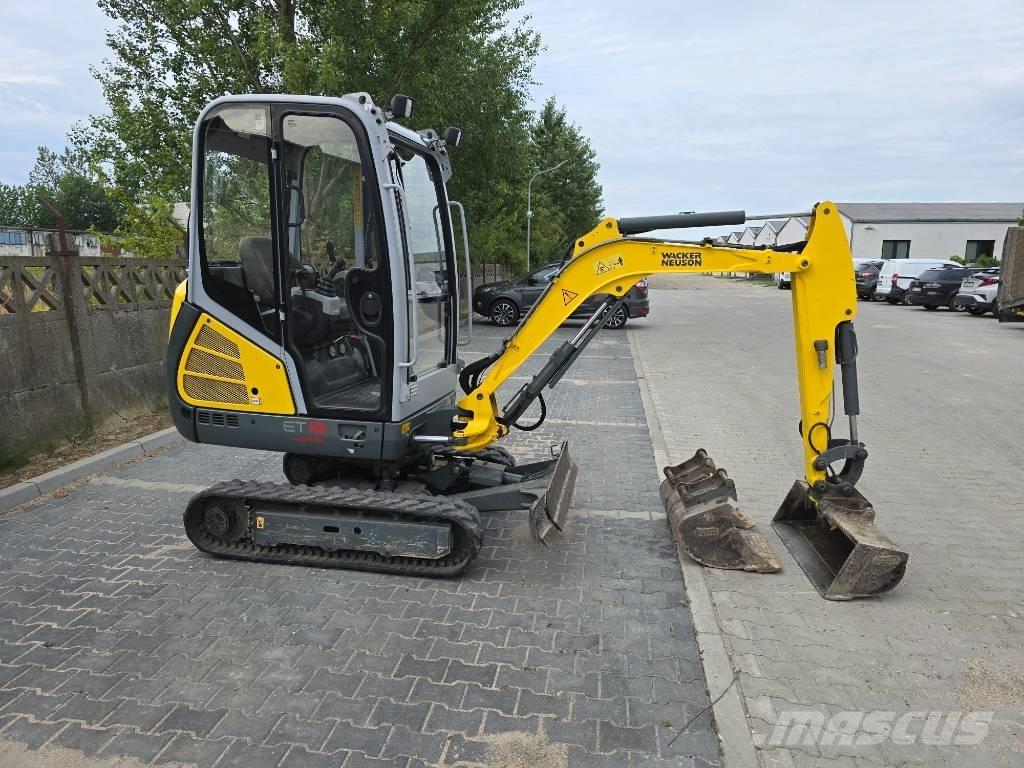 Wacker Neuson ET18 Міні-екскаватори < 7т