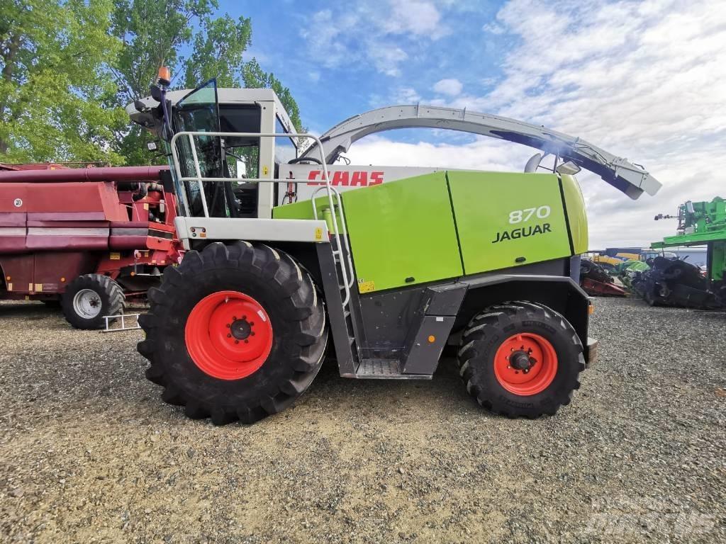 CLAAS Jaguar 870 Кормозбиральні комбайни