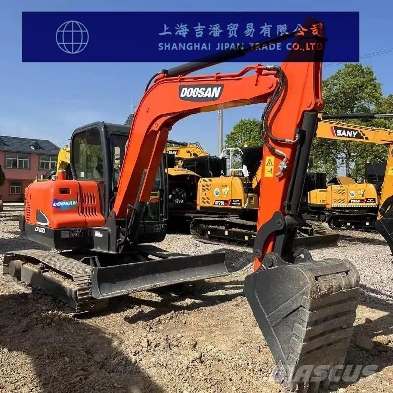 Doosan DX 60 Міні-екскаватори < 7т