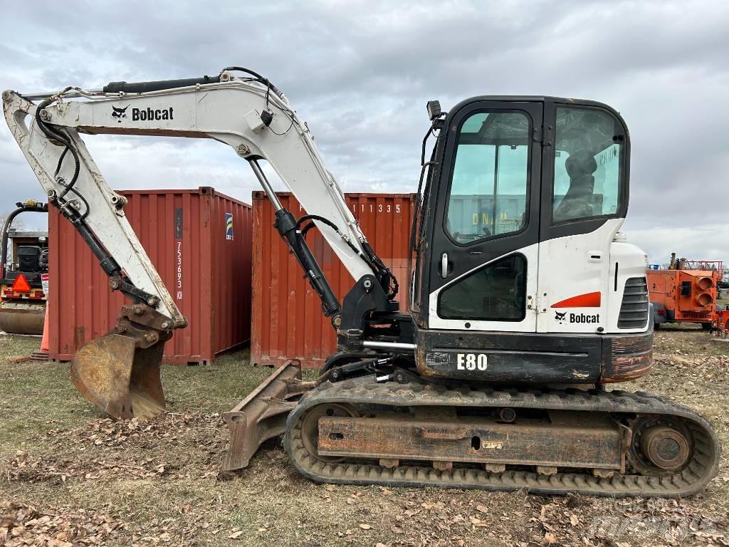 Bobcat E 80 Гусеничні екскаватори