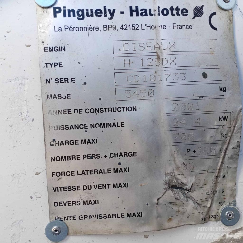 Haulotte H 12 SDX Підйомники-ножиці