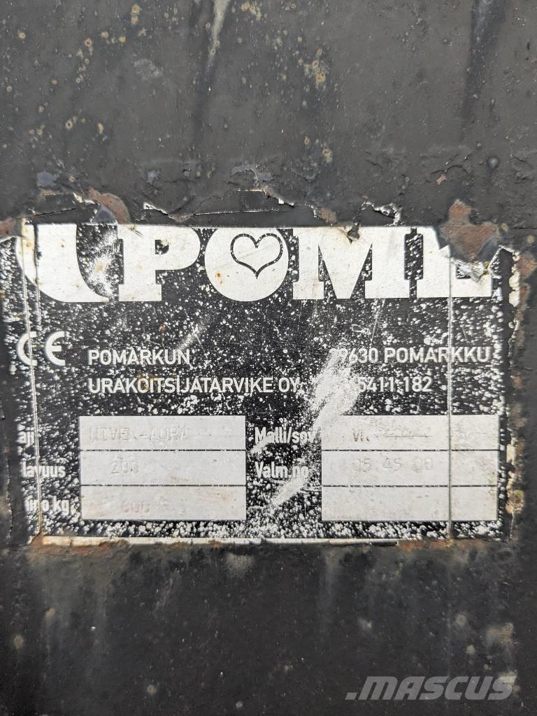 Pome Nivel Aura 280 Снігоочищувальні ножі та плуги