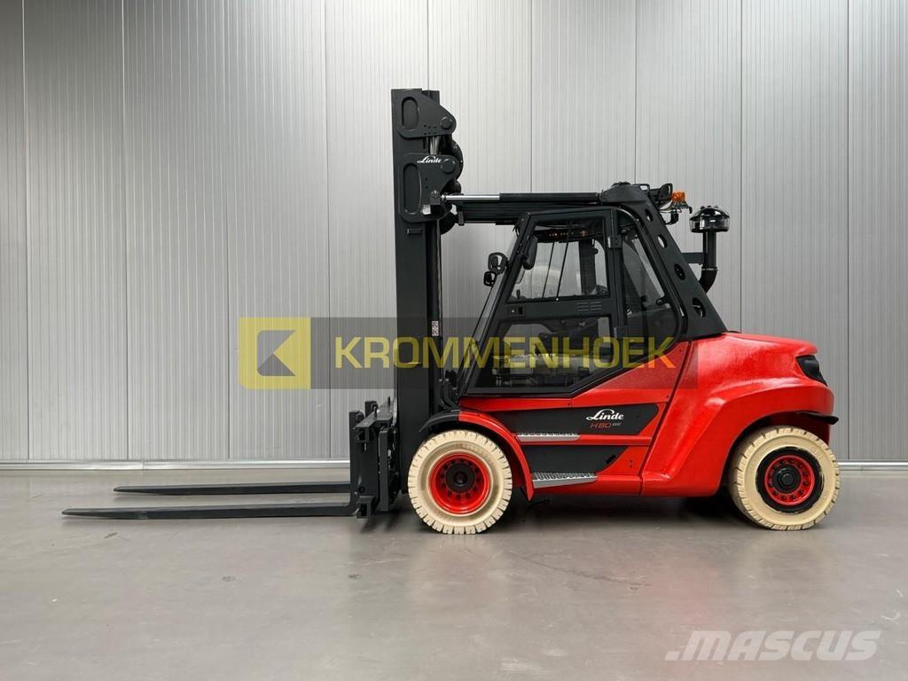 Linde H 80 D-900 Дизельні навантажувачі