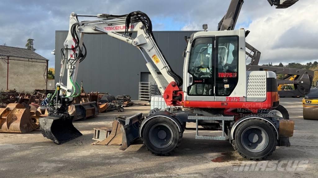Takeuchi TB 175 W Колісні екскаватори