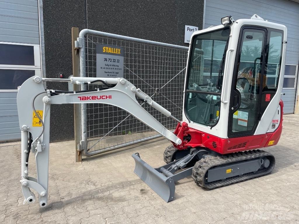Takeuchi TB216 Міні-екскаватори < 7т