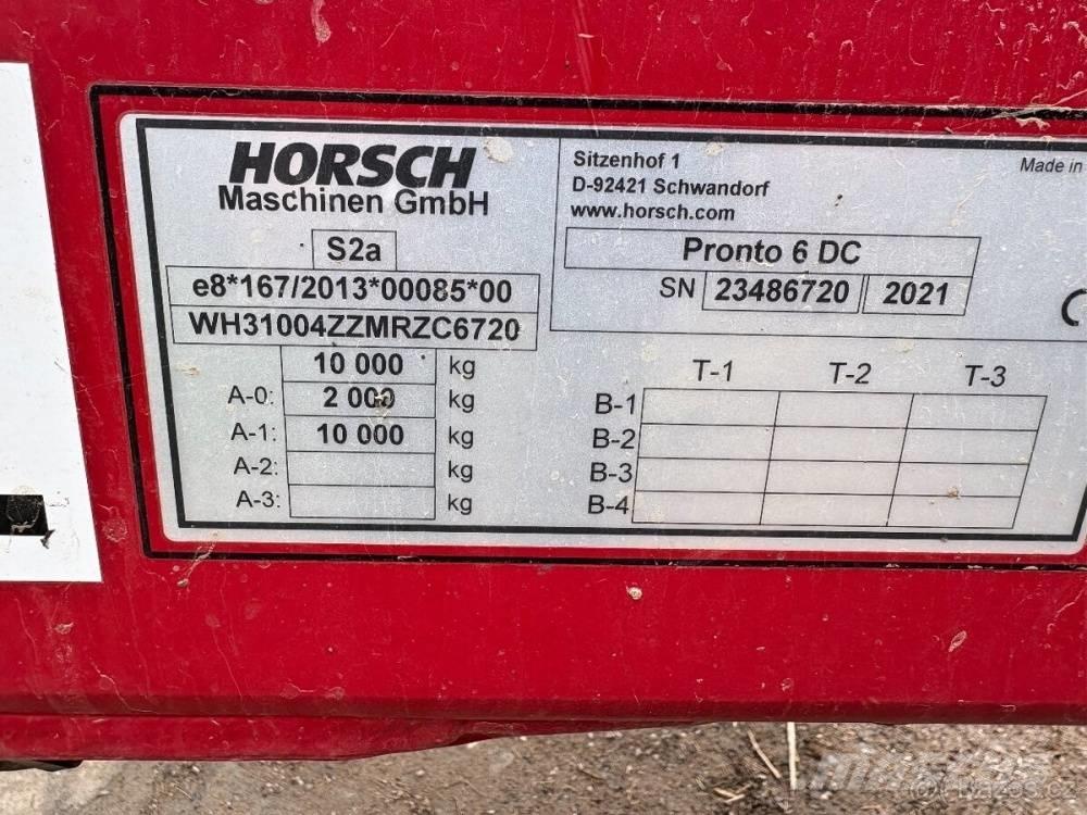 Horsch Pronto 6 DC Комбіновані сівалки