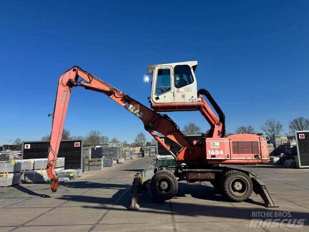 Atlas 1604 MI Перевантажувачі металобрухту/промислові навантажувачі