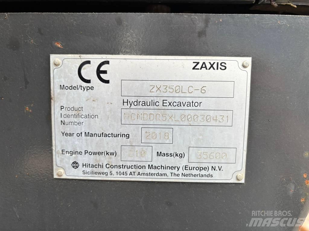 Hitachi ZX 350 LC-6 Гусеничні екскаватори