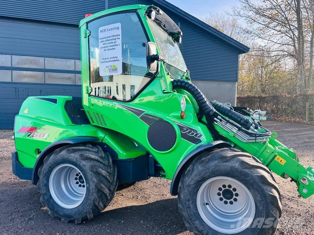 Avant 760 I Багатофункціональне обладнання для вантажних і землекопальних робіт