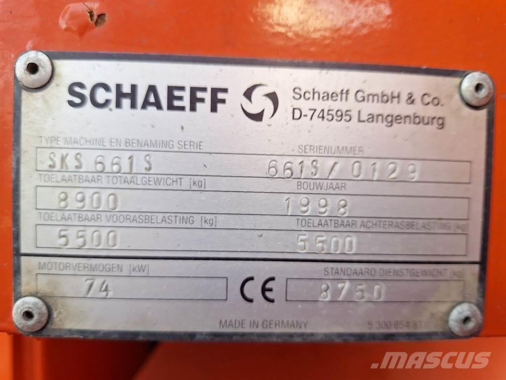 Schaeff SKS 661 Фронтальні навантажувачі