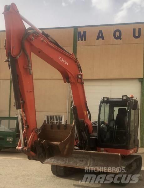 Kubota KX080-4 Середні екскаватори 7т. - 12т.